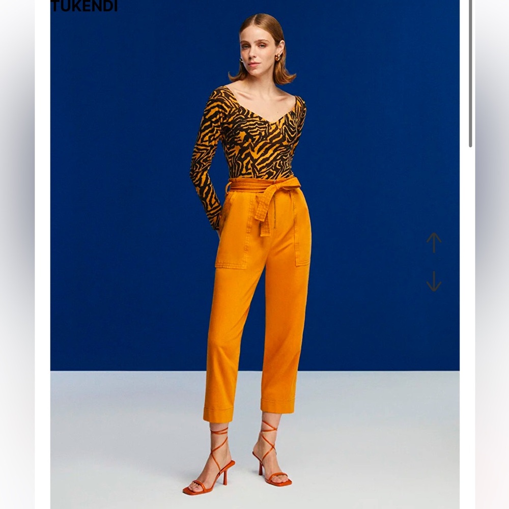 Nocturne tiger print long sleeve  bodysuit - Picture 5 of 10